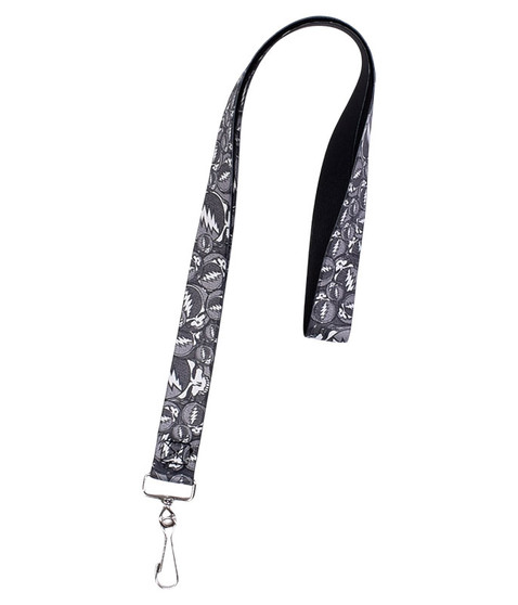 liquid blue GD SYF Black and Gray Collage Lanyard