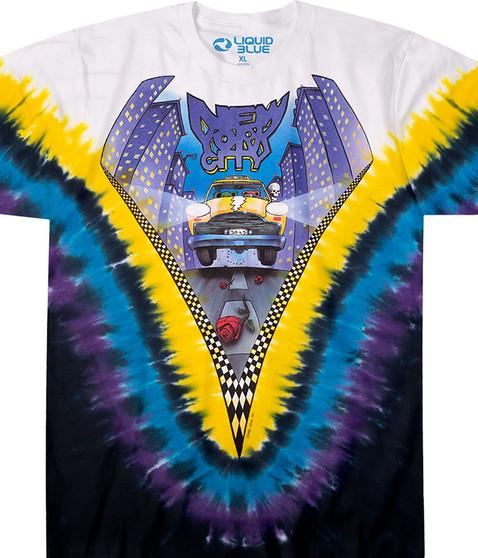 liquid blue GD Taxi Tie-Dye T-Shirt