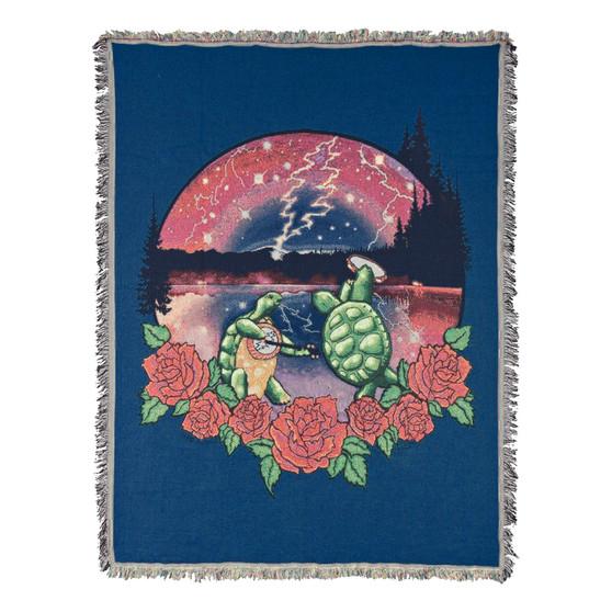 Liquid Blue GD Terrapin Lake Woven Blanket