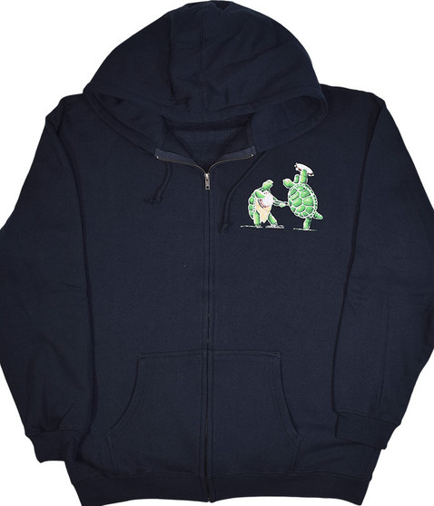 liquid blue GD Terrapin Station Navy Zipper Hoodie