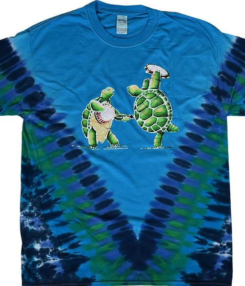 liquid blue GD Terrapin Tie-Dye T-Shirt