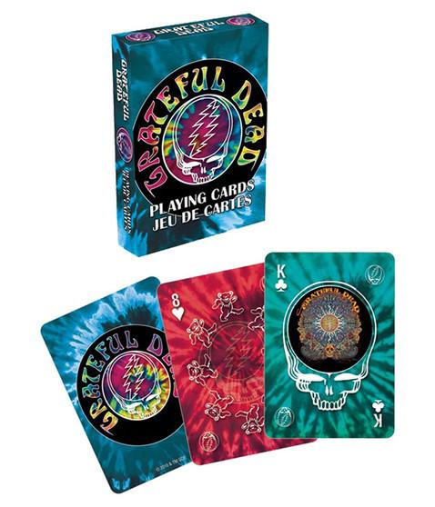 liquid blue GD Tie-Dye Playing Cards