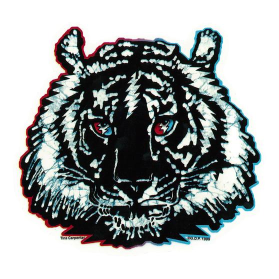 Liquid Blue GD Tiger Batik Bolt Sticker