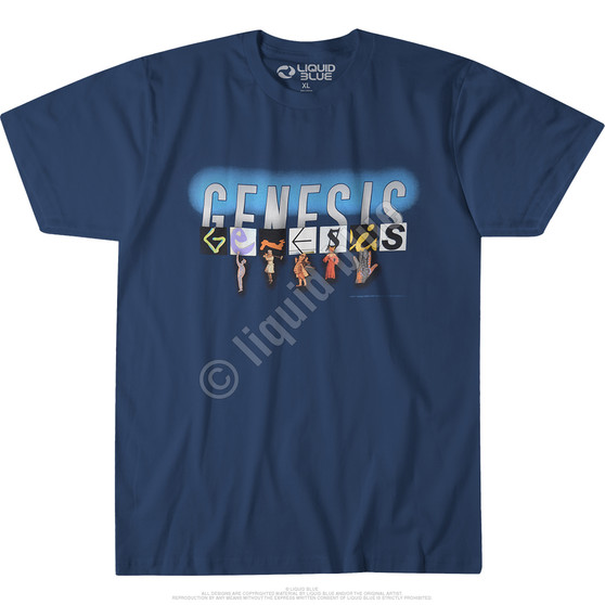 Liquid Blue Genesis Navy T-Shirt