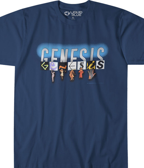liquid blue Genesis Navy T-Shirt