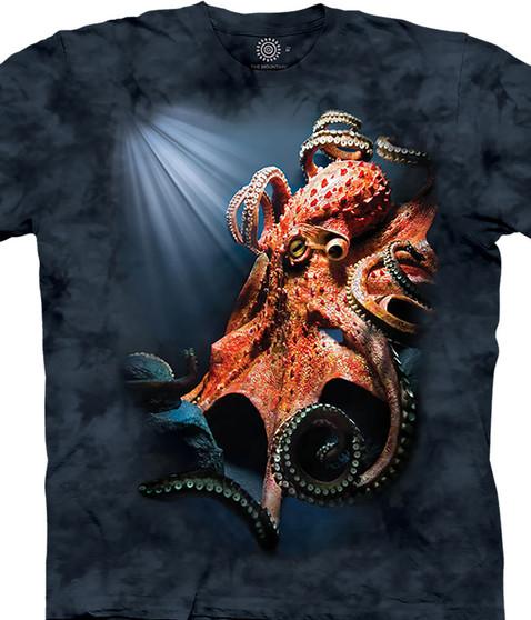 liquid blue Giant Pacific Octopus Kids' T-Shirt