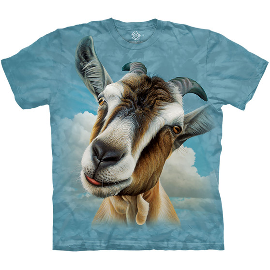 Liquid Blue Goat Head Classic Cotton T-Shirt