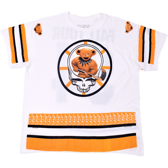 Liquid Blue Golden Bear White T-Shirt