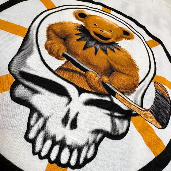 Liquid Blue Golden Bear White T-Shirt