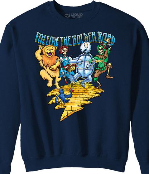 liquid blue Golden Road Navy Sweatshirt