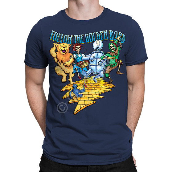 Liquid Blue Golden Road Navy T-Shirt