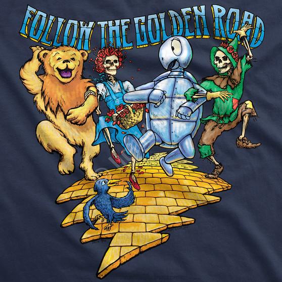 Liquid Blue Golden Road Navy T-Shirt