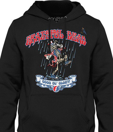 liquid blue Good Ol Glory Hoodie