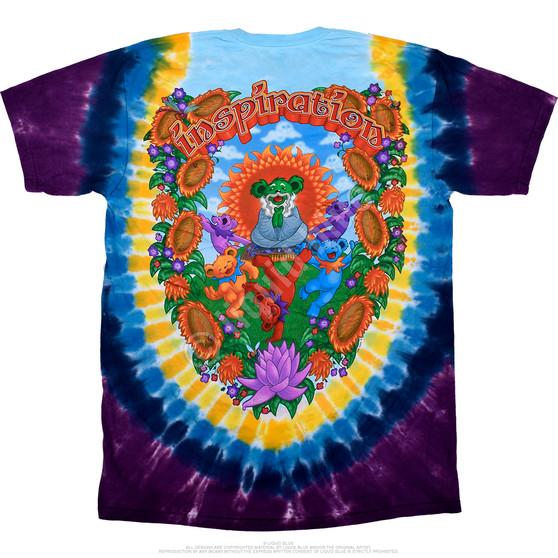 Liquid Blue Guru Bear Tie-Dye T-Shirt