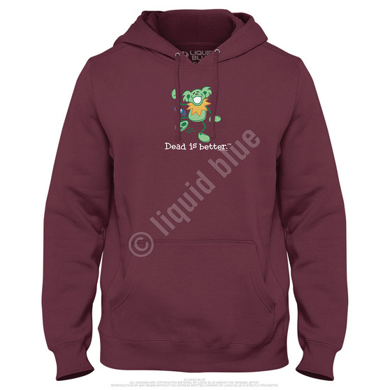 Liquid Blue Hacky Dead Is Better Hoodie