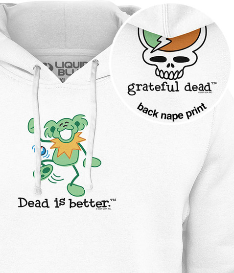 liquid blue Hacky Dead Is Better Hoodie