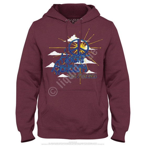 Liquid Blue Haight Ashbury Peace Hoodie