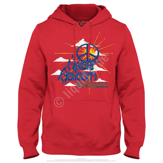 Liquid Blue Haight Ashbury Peace Hoodie