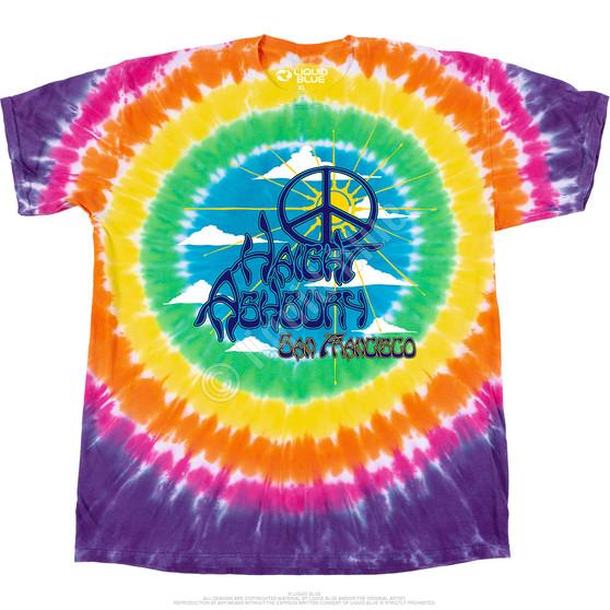 Liquid Blue Haight Ashbury Peace T-Shirt
