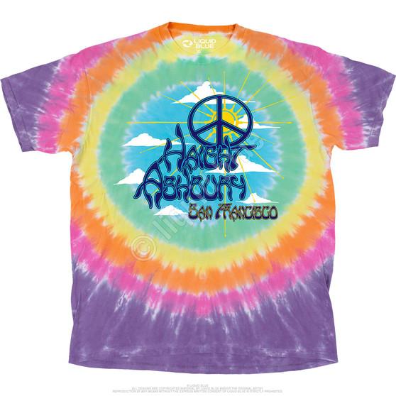 Liquid Blue Haight Ashbury Peace T-Shirt