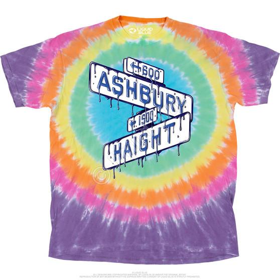 Liquid Blue Haight Ashbury Sign T-Shirt