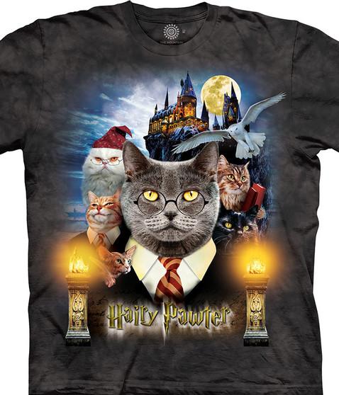 liquid blue Hairy Pawter Kids' T-Shirt