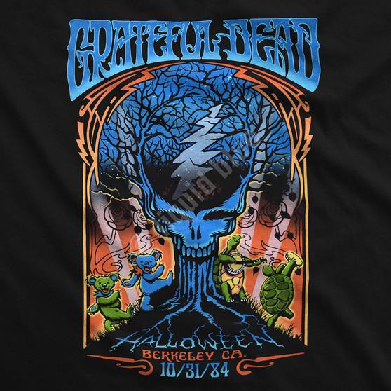 Liquid Blue Halloween Dead Black Athletic T-Shirt