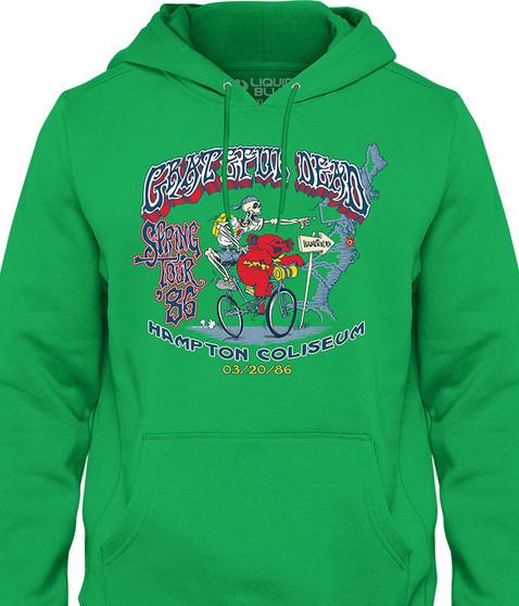 liquid blue Hampton 86 Hoodie