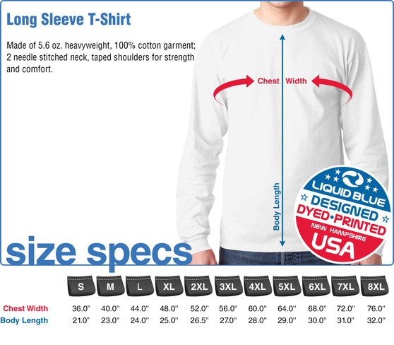 Liquid Blue Hampton 86 Long Sleeve T-Shirt