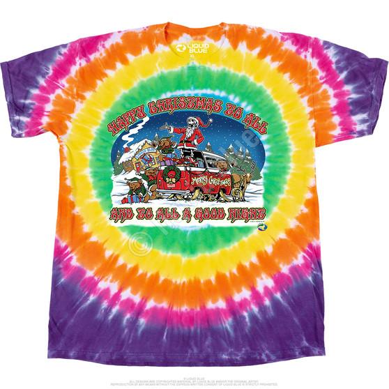 Liquid Blue Happy Christmas T-Shirt