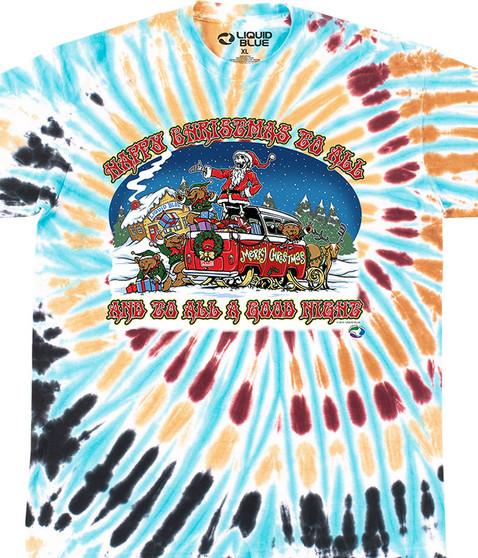 liquid blue Happy Christmas T-Shirt