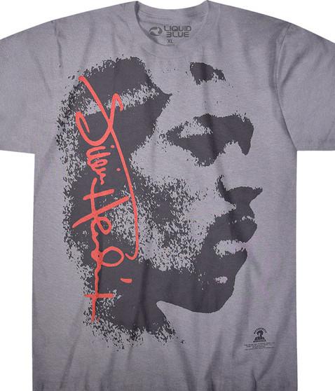 liquid blue Hey Joe Grey T-Shirt