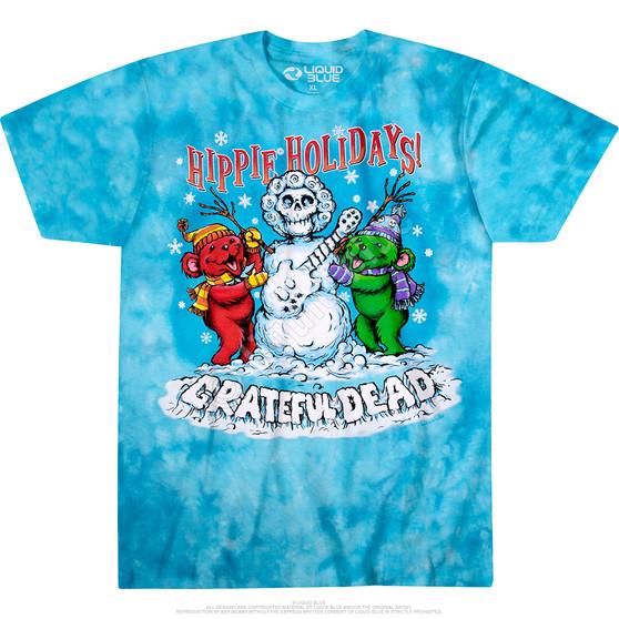 Liquid Blue Hippie Holidays Tie-Dye T-Shirt