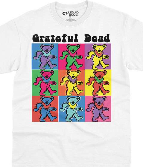 liquid blue Hollywood Bears T-Shirt