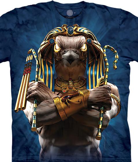 liquid blue Horus Soldier Classic Cotton T-Shirt