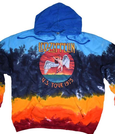 liquid blue Icarus 1975 Tie-Dye Hoodie