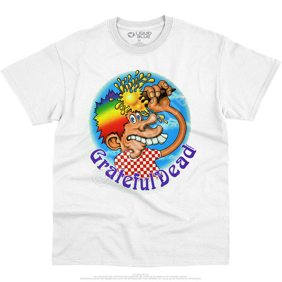 Liquid Blue Ice Cream Cone Kid White T-Shirt