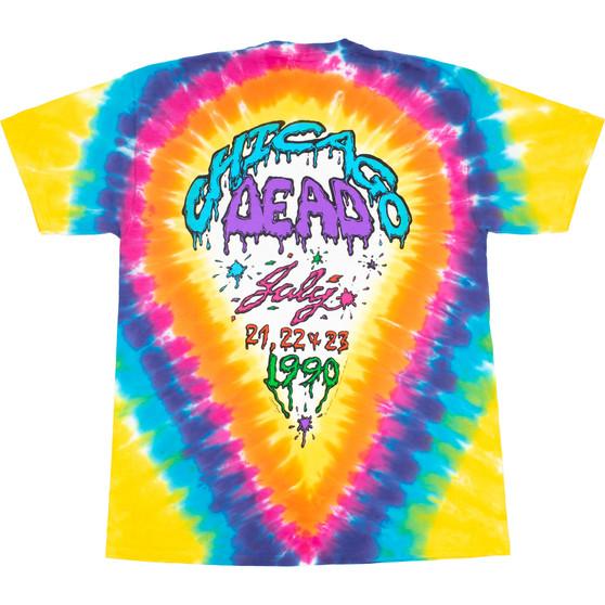 Liquid Blue Ice Cream Cone Tie-Dye T-Shirt