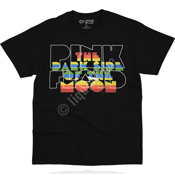 Liquid Blue Its All Dark Black T-Shirt