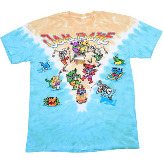 Liquid Blue Jam Bake Tie-Dye T-Shirt