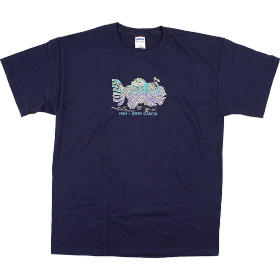 Liquid Blue Jerry Fish Navy T-Shirt