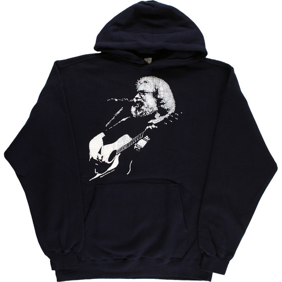 Liquid Blue Jerry Garcia Acoustic Navy Hoodie