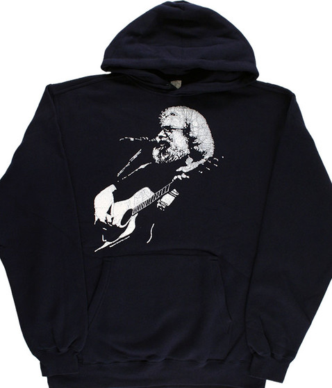 liquid blue Jerry Garcia Acoustic Navy Hoodie