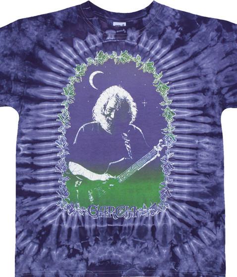 liquid blue Jerry Garcia Roses Tie-Dye T-Shirt