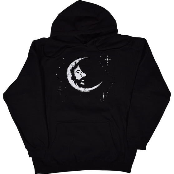Liquid Blue Jerry Moon Black Hoodie