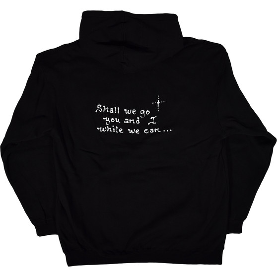 Liquid Blue Jerry Moon Black Hoodie