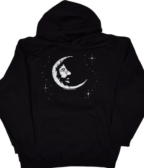 liquid blue Jerry Moon Black Hoodie