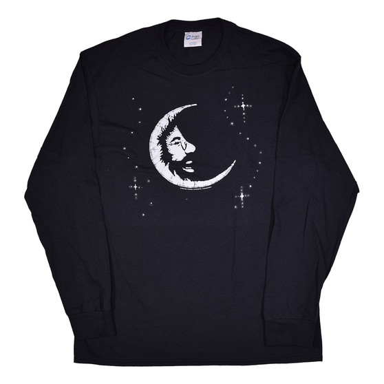 Liquid Blue Jerry Moon Black Long Sleeve T-Shirt