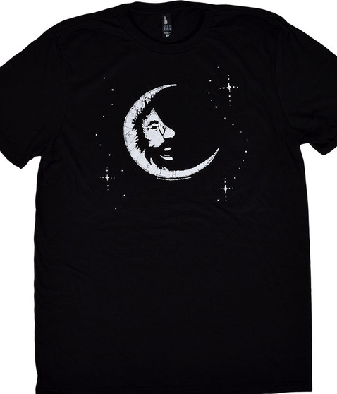 liquid blue Jerry Moon Black T-Shirt