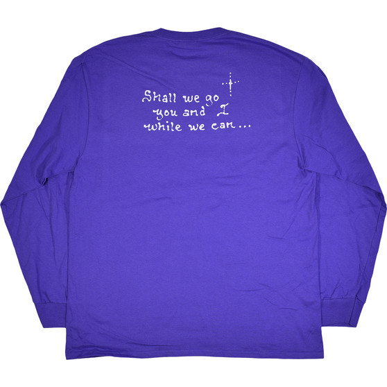 Liquid Blue Jerry Moon Purple Long Sleeve T-Shirt